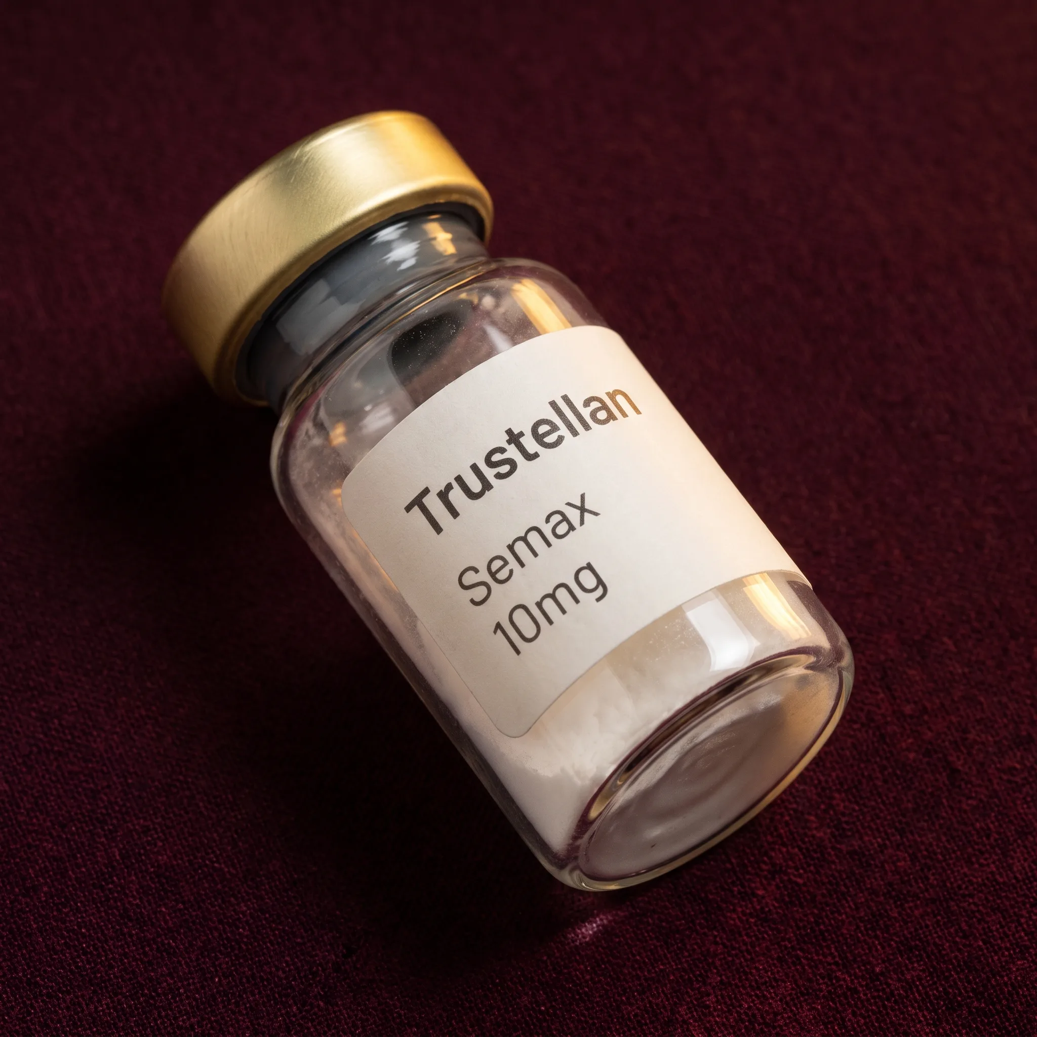 Semax research peptide vial